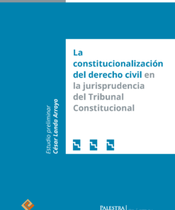 La constitucionalización del derecho civil en la jurisprudencia del Tribunal Constitucional