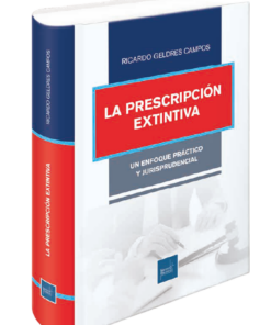 La prescripción extintiva - Ricardo Geldres